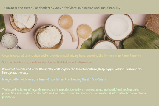 High-Performance Organic Deodorant