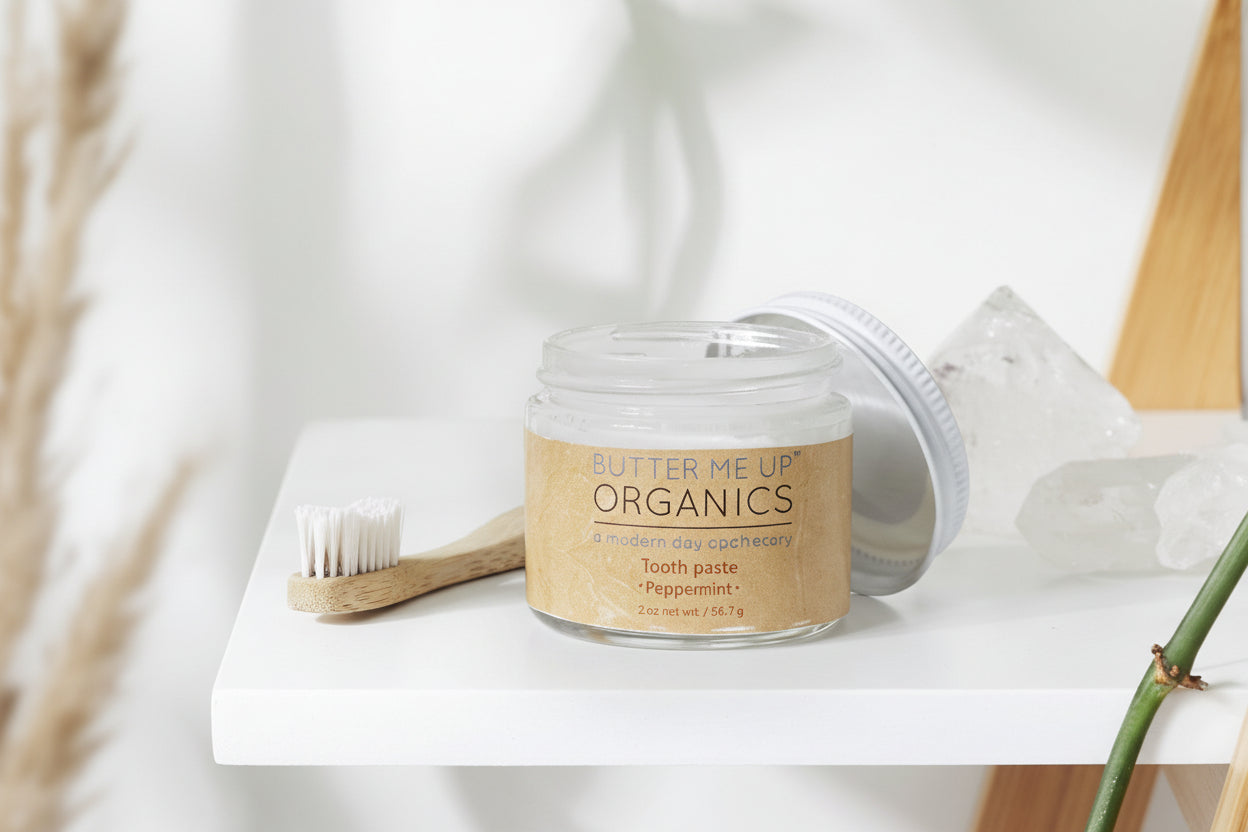 All-Natural Remineralizing Toothpaste (Coconut & Sea Salt Formula)