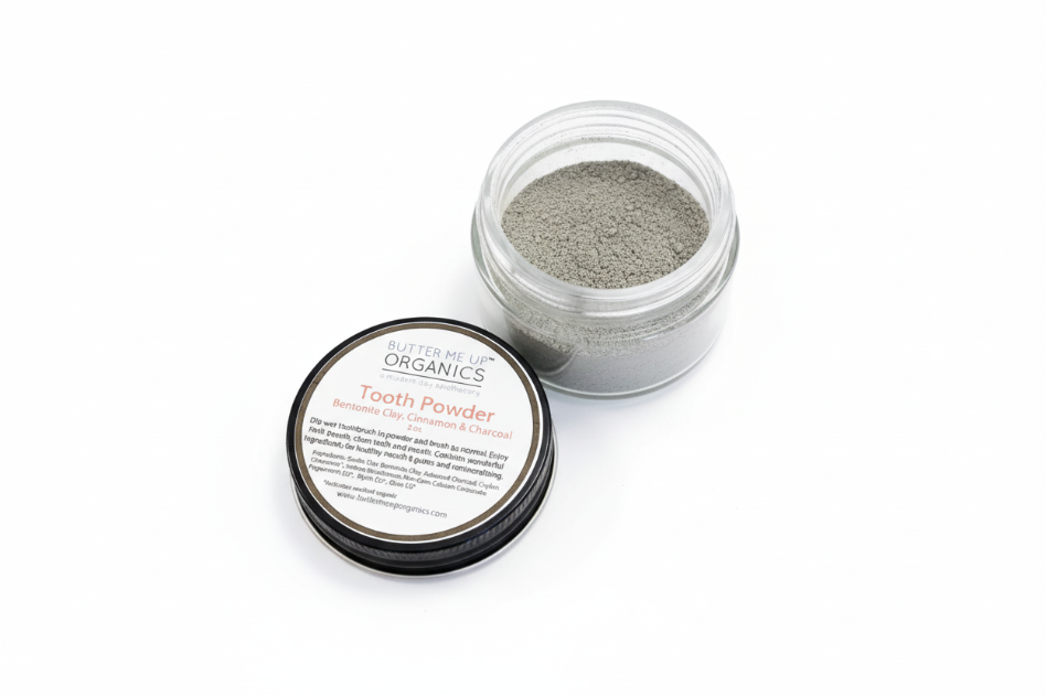 Remineralizing Organic Tooth Powder (Whitening & Refreshing)