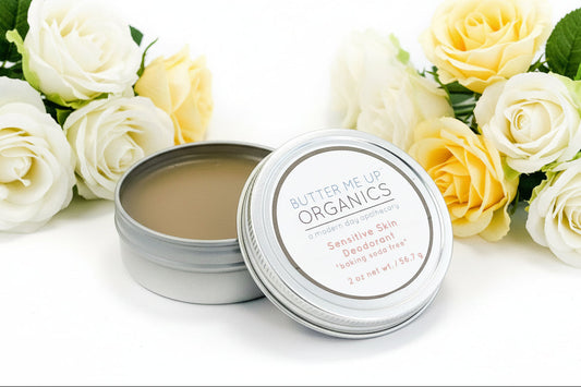 Baking Soda-Free Organic Deodorant for Sensitive Skin