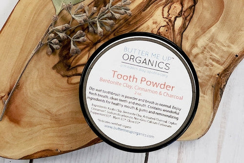Remineralizing Organic Tooth Powder (Whitening & Refreshing)