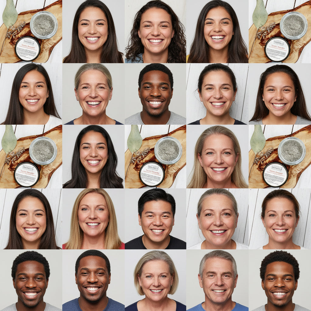 Remineralizing Organic Tooth Powder (Whitening & Refreshing)